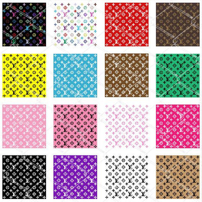 Louis Vuitton Pattern Bundle - 16 Louis Vuitton Digital Papers Newmody