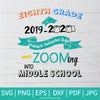 Eighth Grade 2019-2020 Svg - Eighth Grade 2020 Nailed it Quarantine Style Into Zooming Middle School - Newmody
