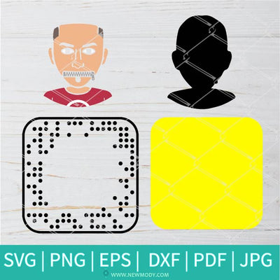 Custom Snapchat SVG - Newmody