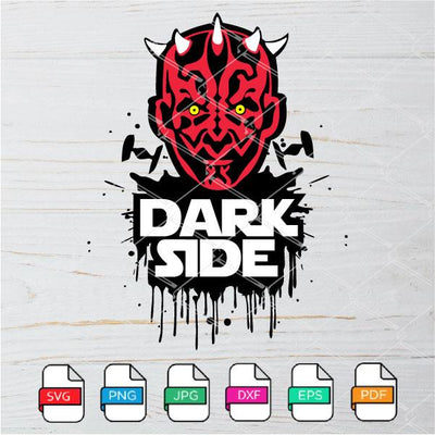 Darth Maul  SVG Cut File - Dark Side Svg Newmody