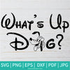 Whats Up Dog SVG-PNG - Whats Up SVG - Halloween SVG - SVG Cut File For Cricut and Silhouette